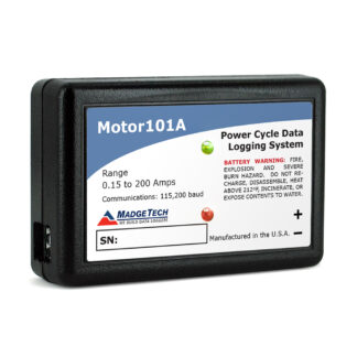 Motor101A Power Cycle Data Logger