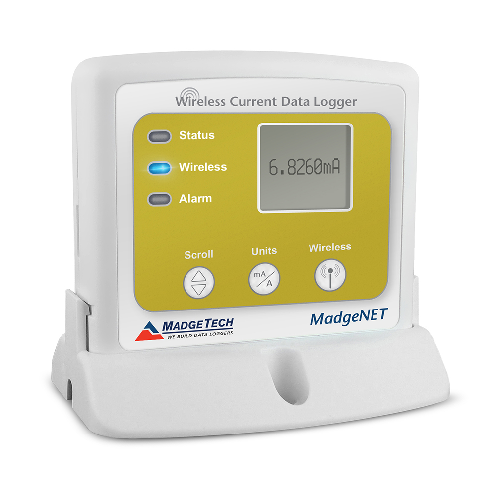 RFCurrent2000A Wireless DC Current Data Logger MadgeTech