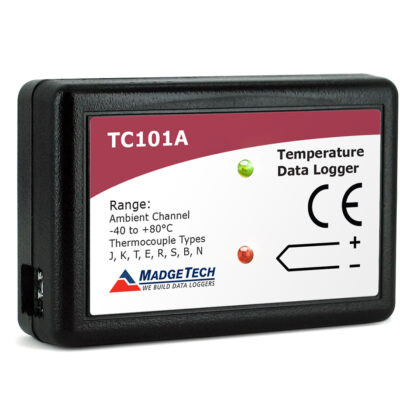 TC101A Thermocouple-Based Temperature Data Logger with Mini Plug