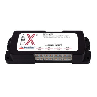 TCTempX8 8-Channel Thermocouple-Based Temperature Data Logger