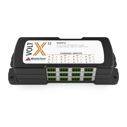 VoltX12 12-Channel DC Voltage Data Logger