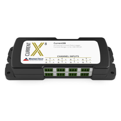 CurrentX8 8-Channel Low-Level DC Current Data Logger