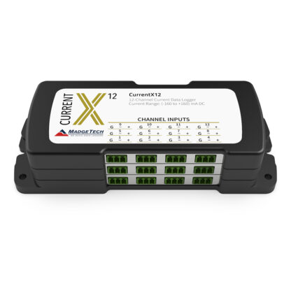 CurrentX12 12-Channel Low-Level DC Current Data Logger
