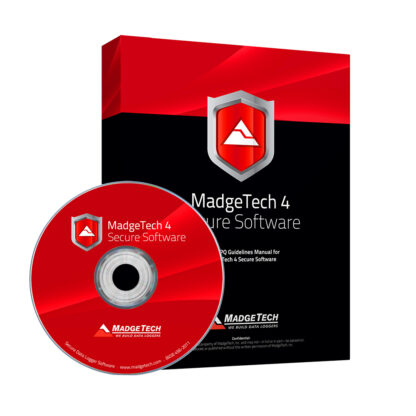 MadgeTech Secure Software Binder and CD