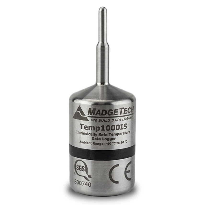 Temp1000IS Compact, Temperature Data Logger | MadgeTech