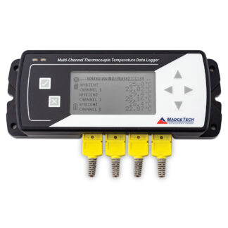 TCTempX4LCD 4-Channel Thermocouple-Based Temperature Data Logger with LCD Screen