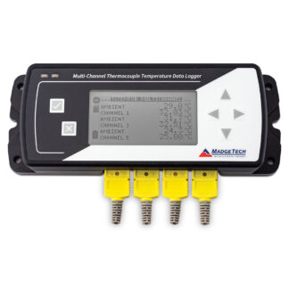 TCTempX8LCD 8-Channel Thermocouple-Based Temperature Data Logger with LCD Screen